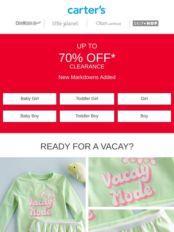 MORE MARKDOWNS ADDED