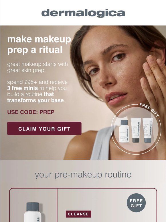 Your Makeup Prep. Sorted.