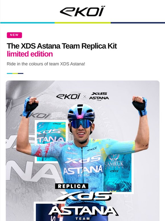 The XDS Astana Team Replica Kit is here!