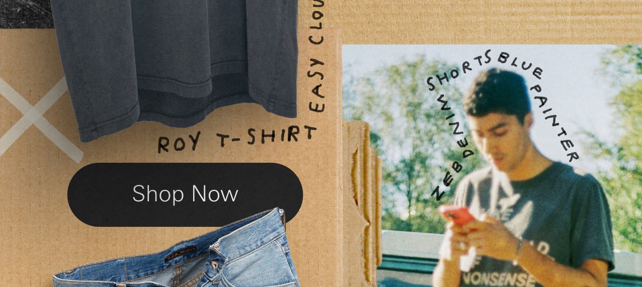 Roy T-Shirt Easy Cloud Antracite