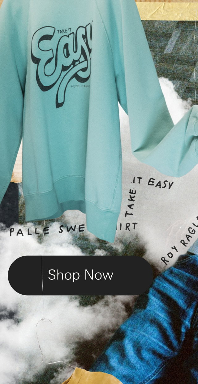 Palle Sweatshirt Take It Easy Turquoise