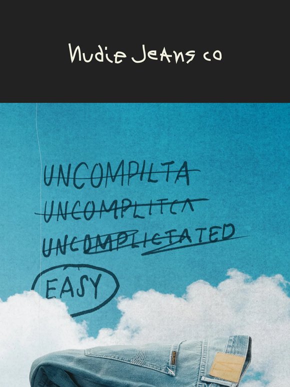 New drop: Lightweight jeans