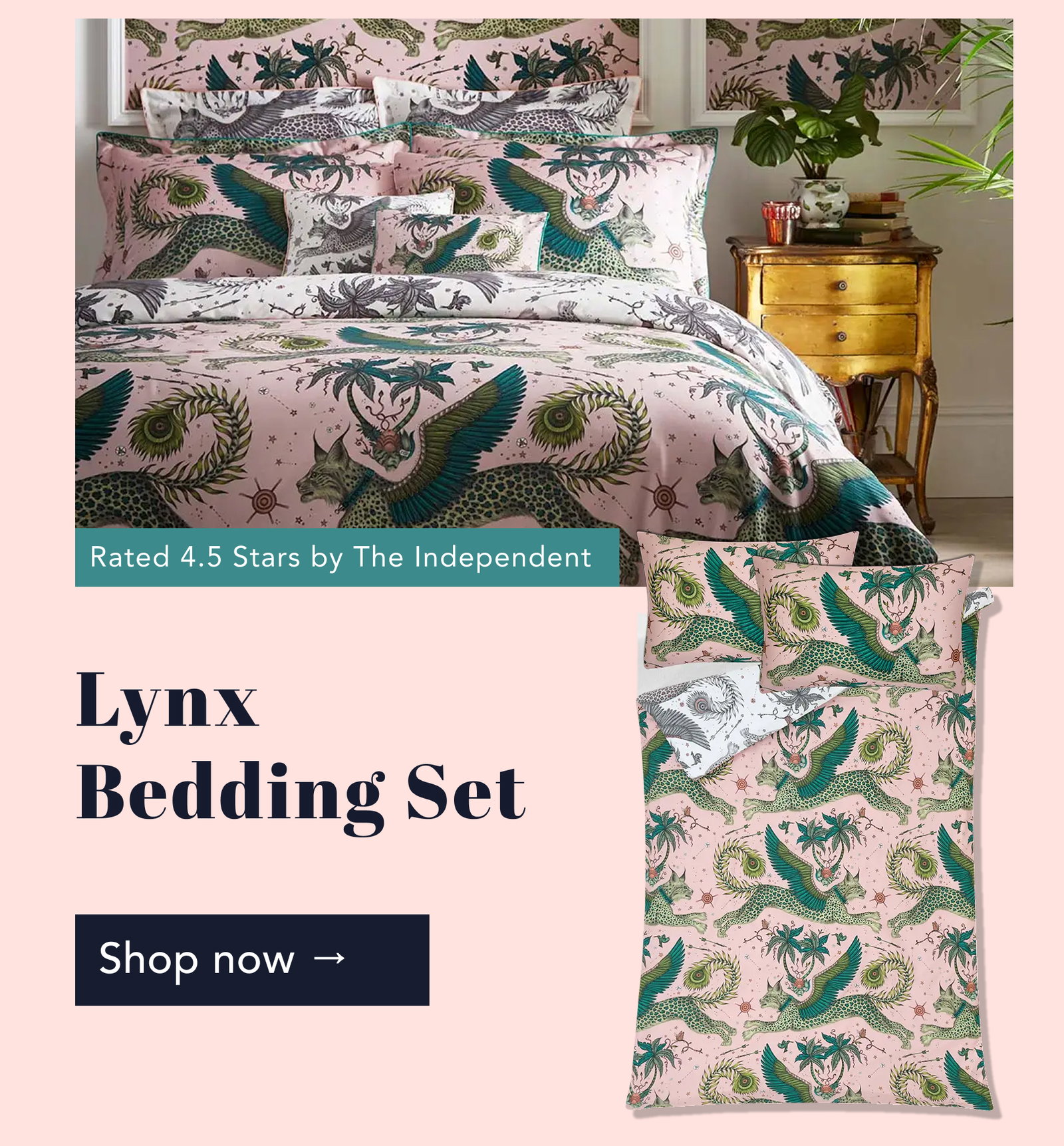 Lynx Bedding Set