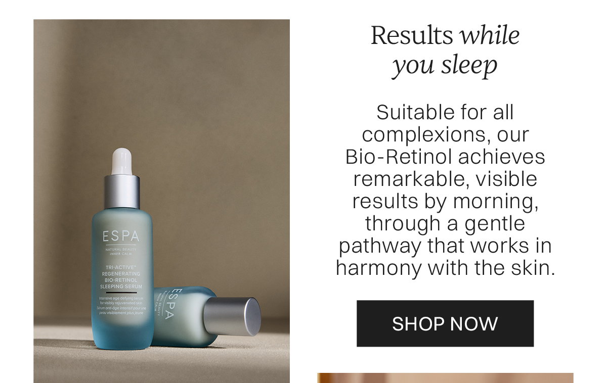 results while you sleep image of bio retinol