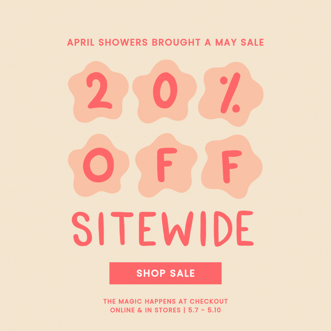 Shop 20% Off Sitewide