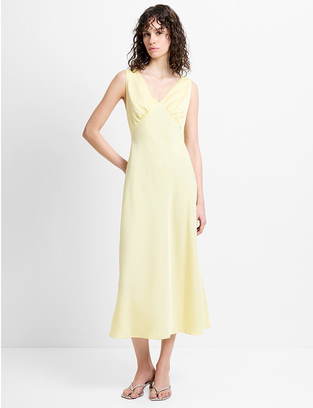 Bernice Satin Twill Slip Dress