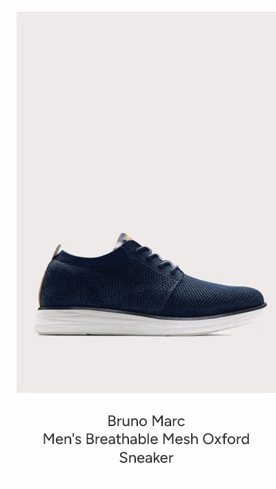 Men's Breathable Mesh Oxford Sneaker
