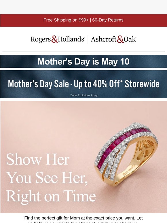 Meaningful Gifts, Right on Time
