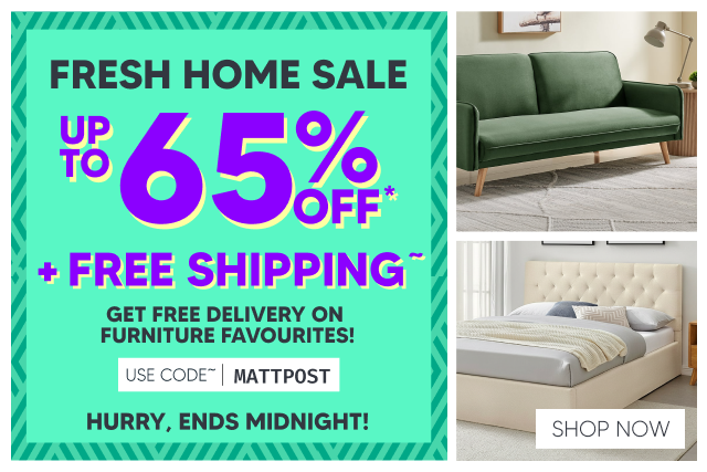 Home Free Shipping Sale Ends Midnight