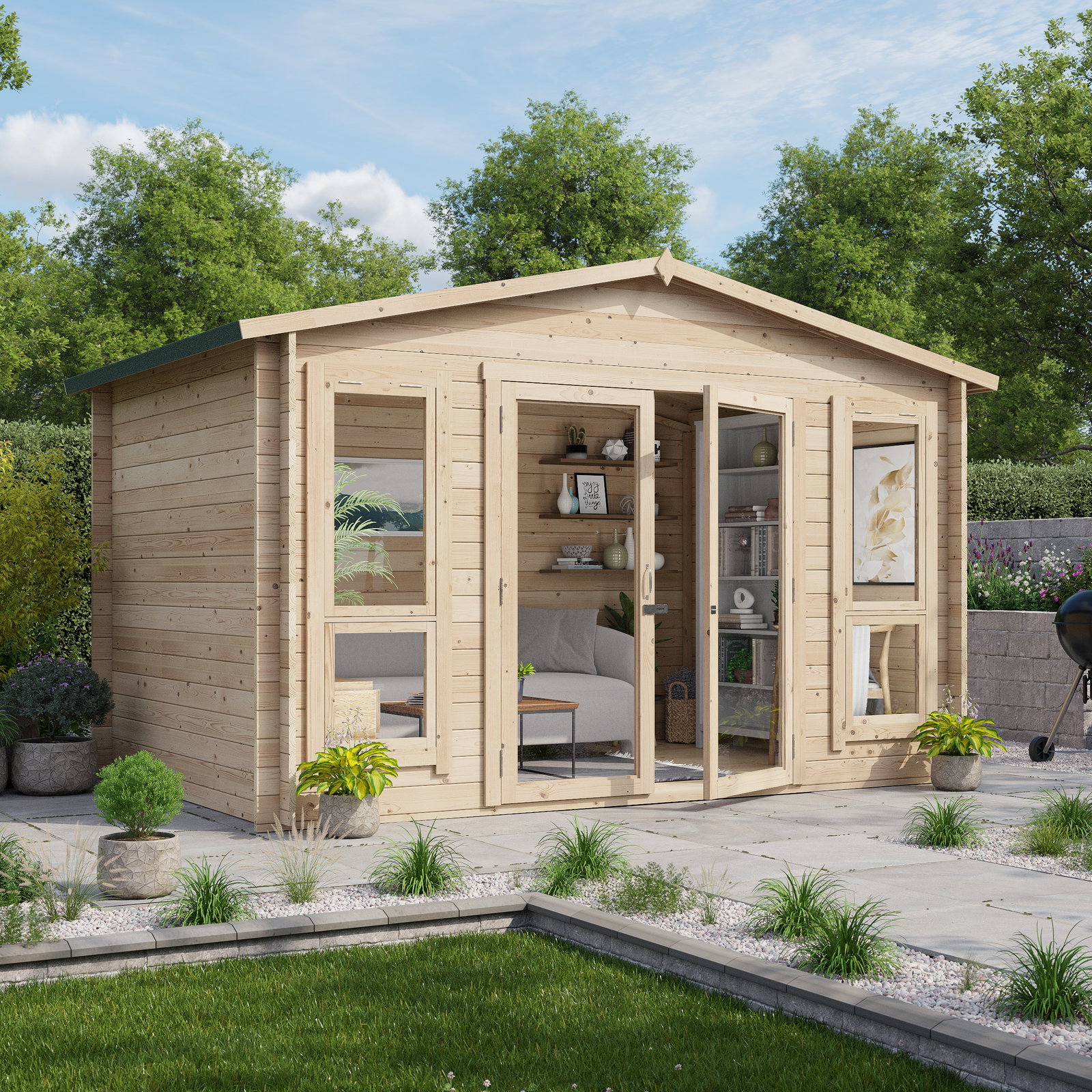 Image of BillyOh Sasha Log Cabin Summerhouse