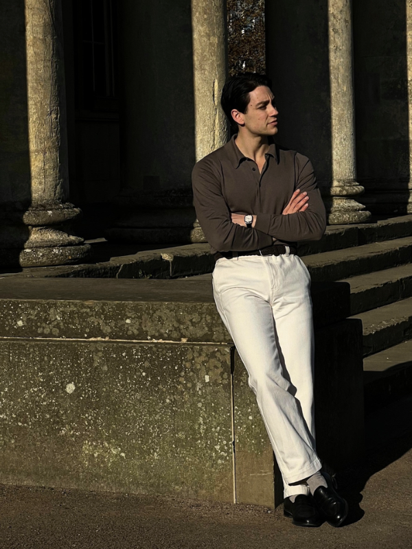 Finchley Sea Island Cotton Polo Shirt