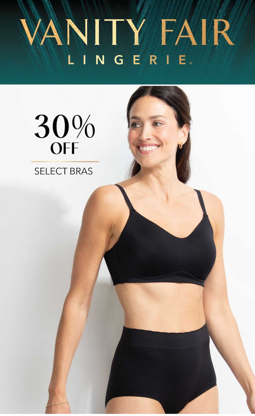 30% off select bras