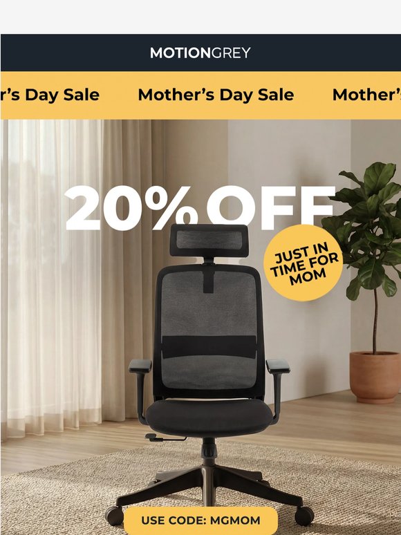 The Mother’s Day Event, 20% Off Sitewide!