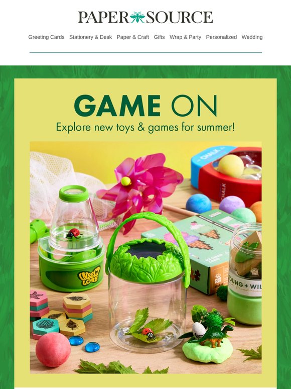 New Games Have Arrived