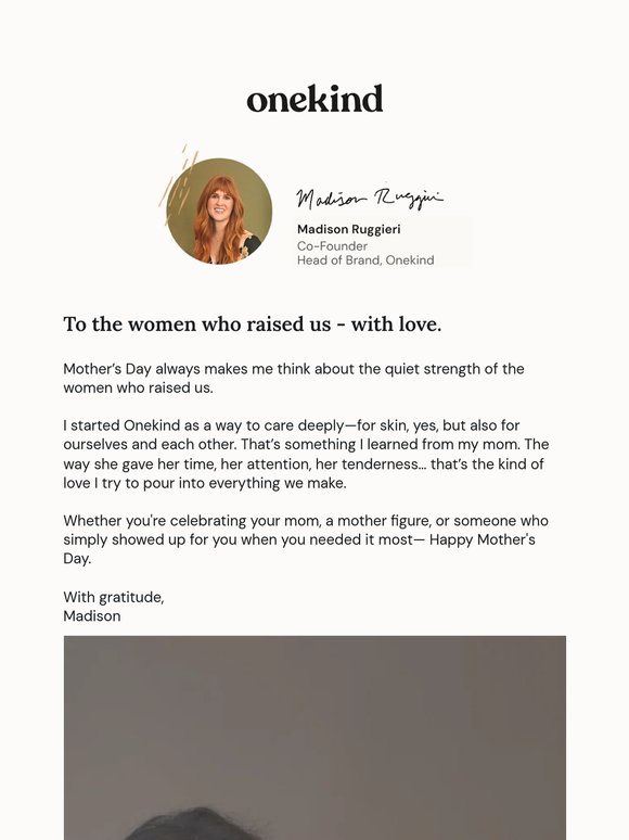 To the women who raised us - with love. ✨