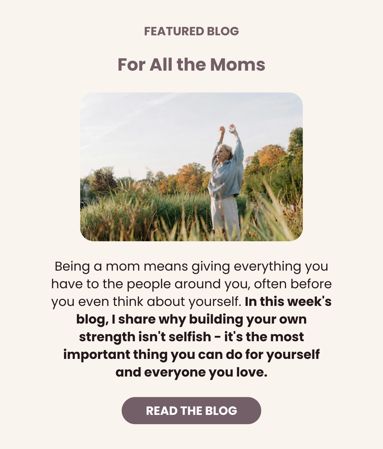 For All the Moms
