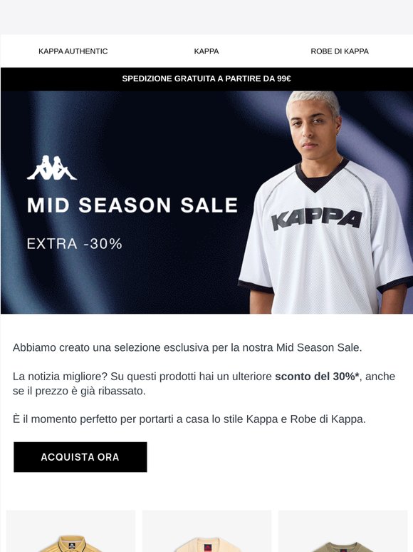 I saldi di metà stagione sono qui!