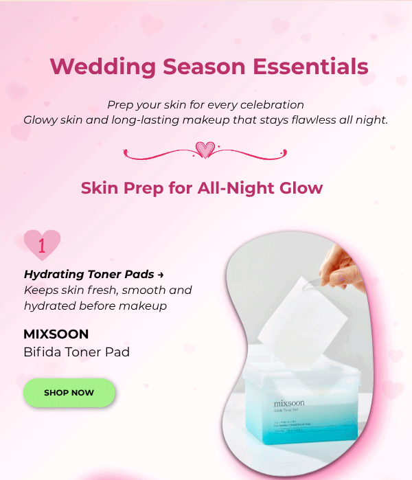 MIXSOON Bifida Toner Pad 120 each