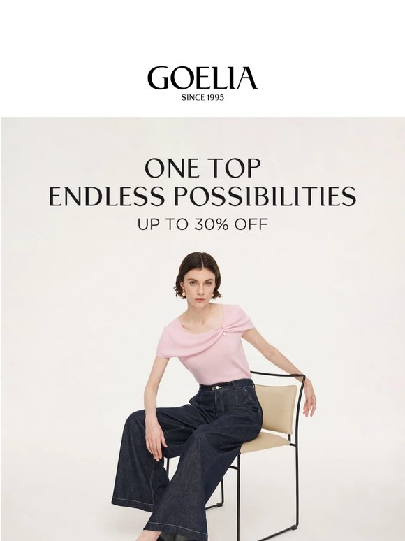 One Top, Three Ways to Wear
