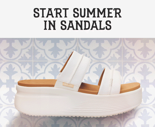 Headline
 Summer Starts in Sandals