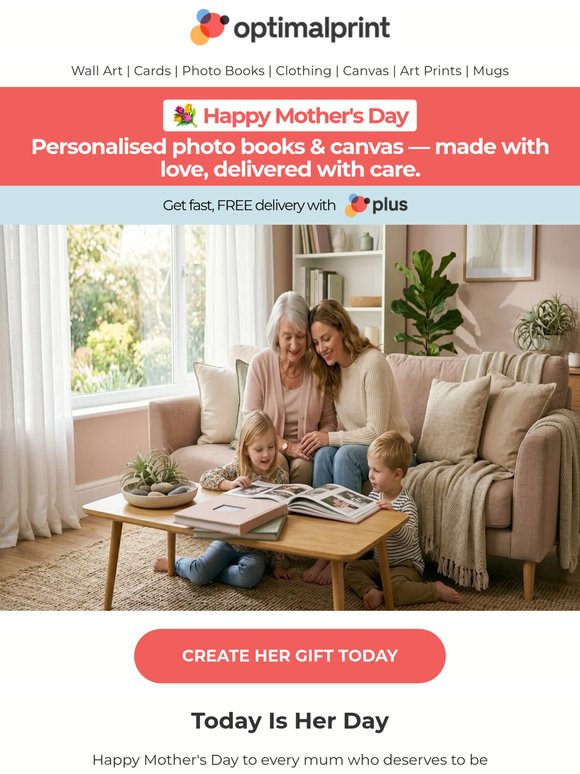 💐 Happy Mother's Day — celebrate with something personal