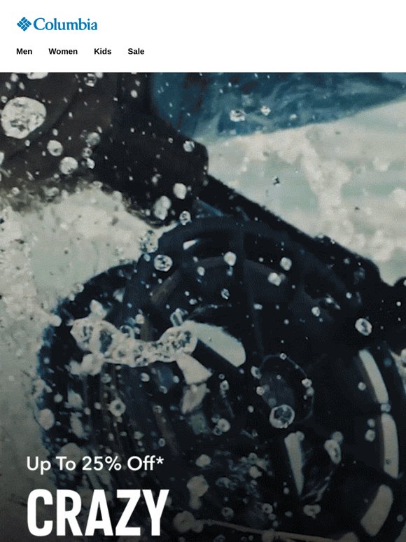 Fleece, tops, and shoes now up to 25% off!