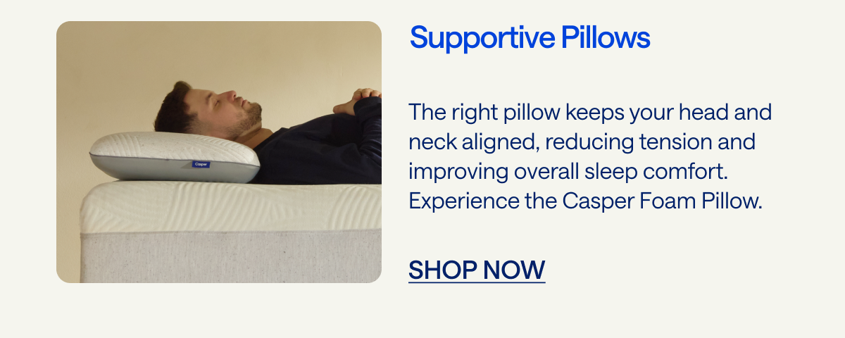 Supportive Pillows