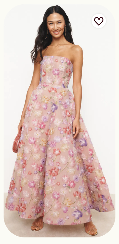 Vivian Floral Gown
