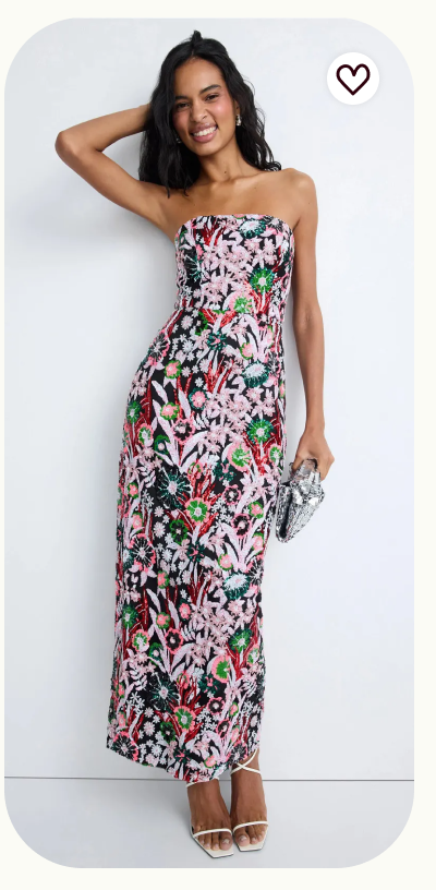 Orion Pink Wildflower Dress