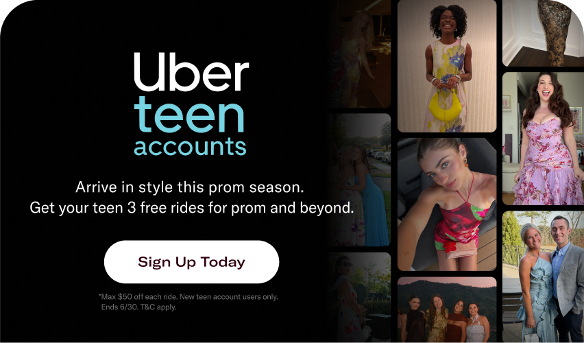 Uber teen accounts