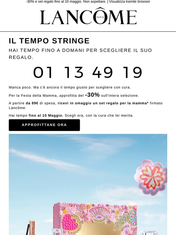 Ultimo giorno per il regalo della mamma 🌹
