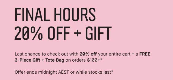 20% OFF