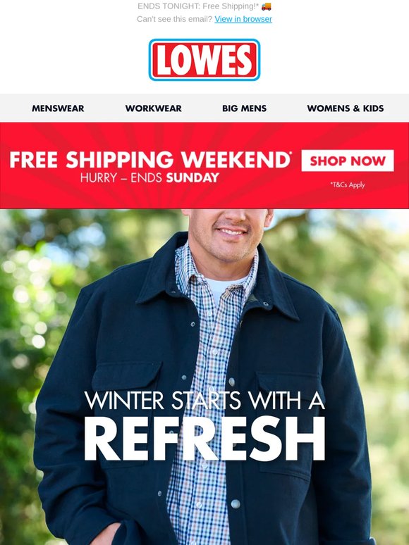 Big Winter Favourites For Big Men! ❄️