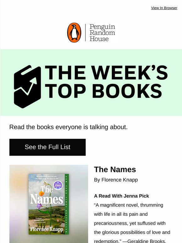 This Week’s Most Popular Books Are …