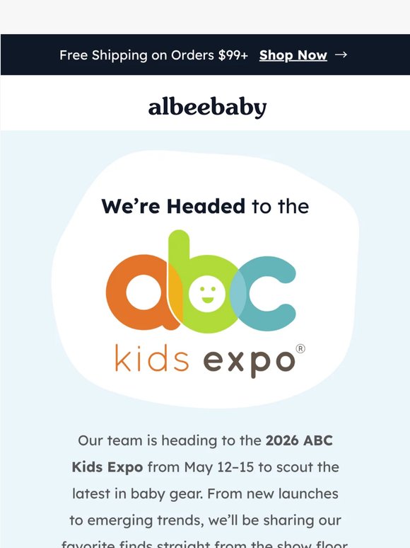 Reporting Live from ABC Kids Expo 🗞️
