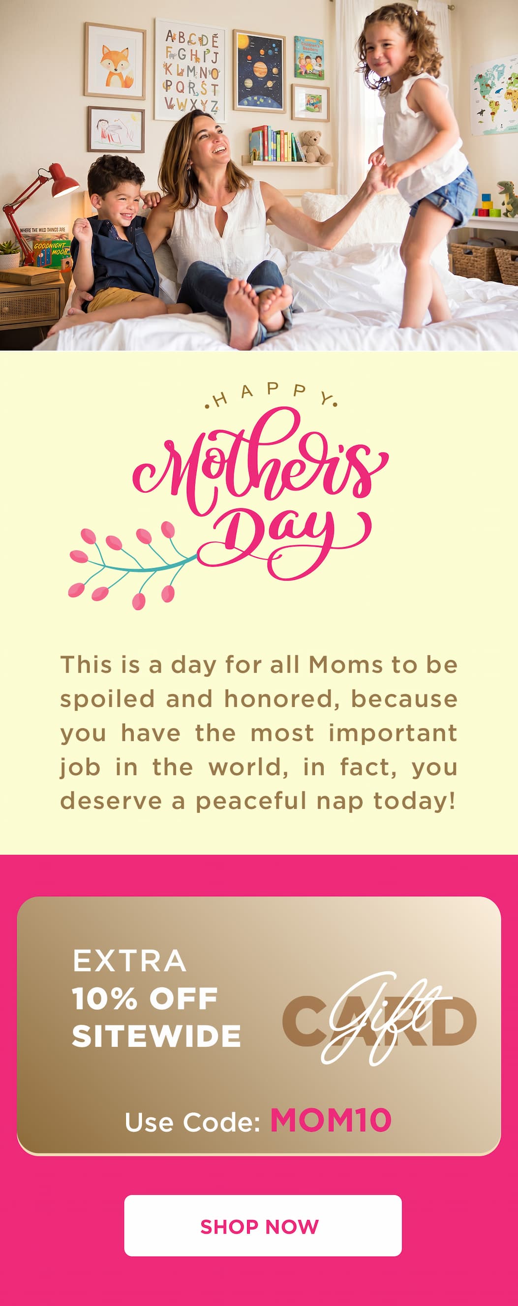 mother's day flash sales