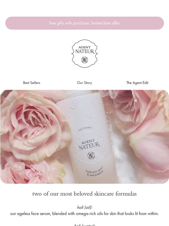 our gift to you–two of our most coveted formulas