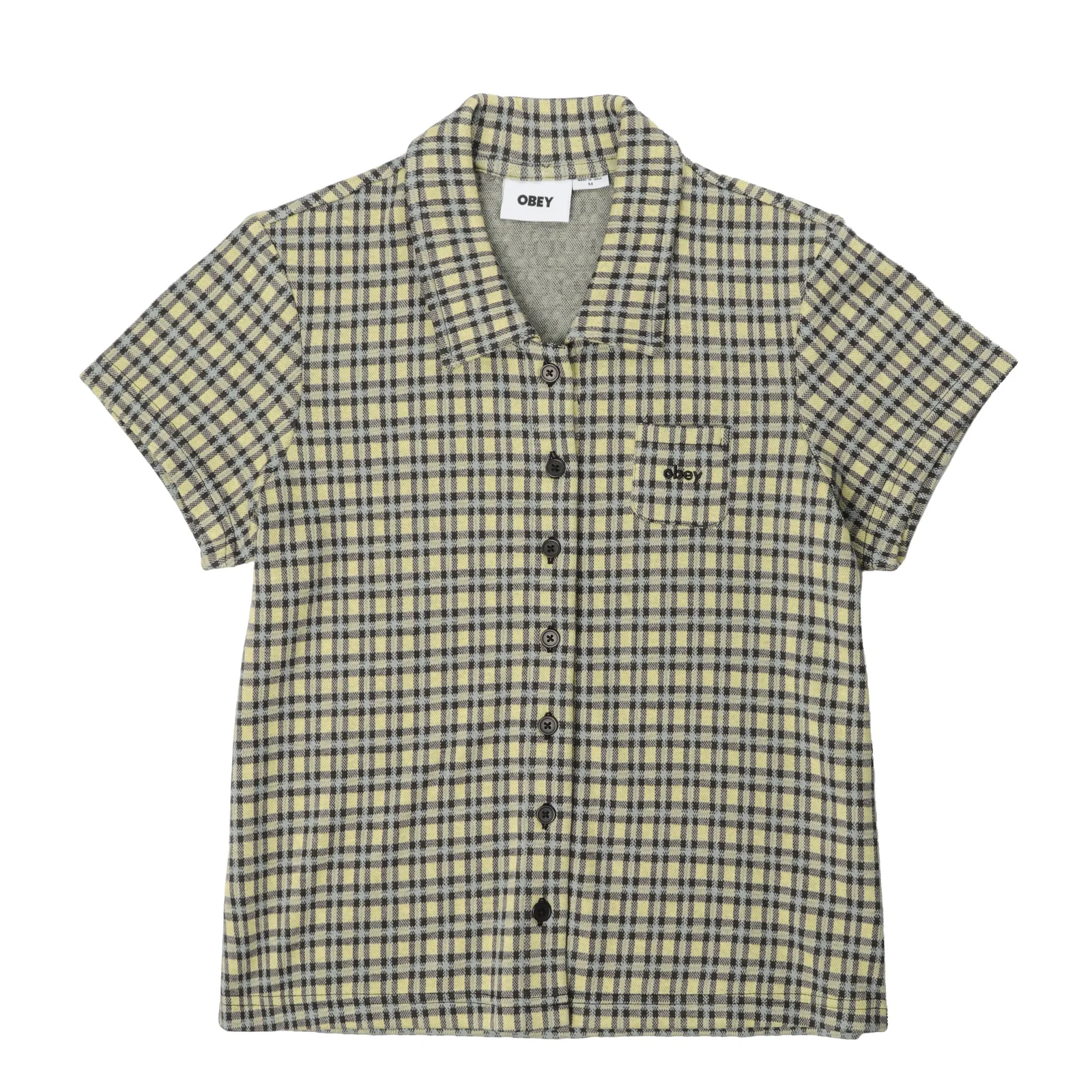 Image of Obey Lila Micro Check Shirt
