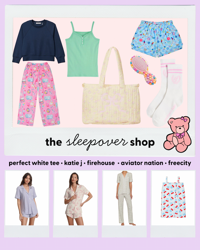 The Sleepover Shop Eberjey Katie J Firehouse Sunkissed Coconut Aviator Nation