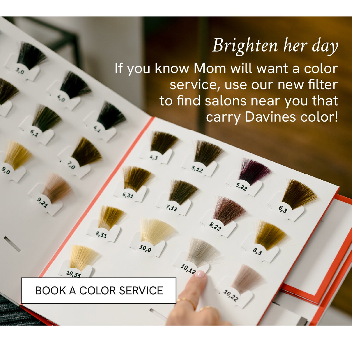 Find your local Davines salon