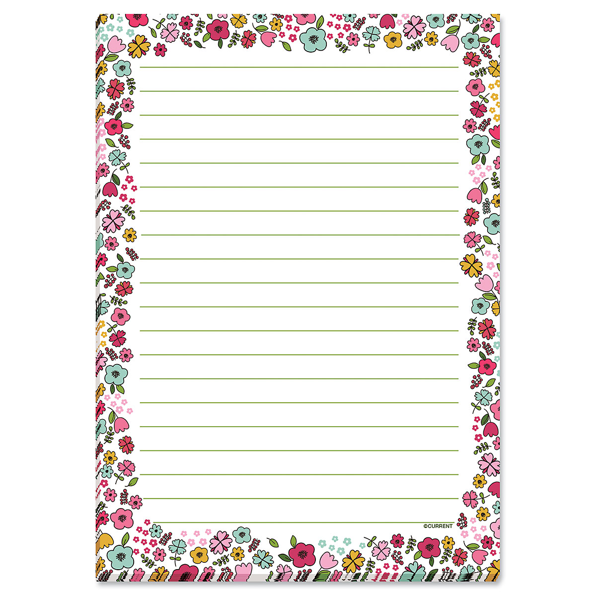 Image of Vibrant Pink Note Pad 