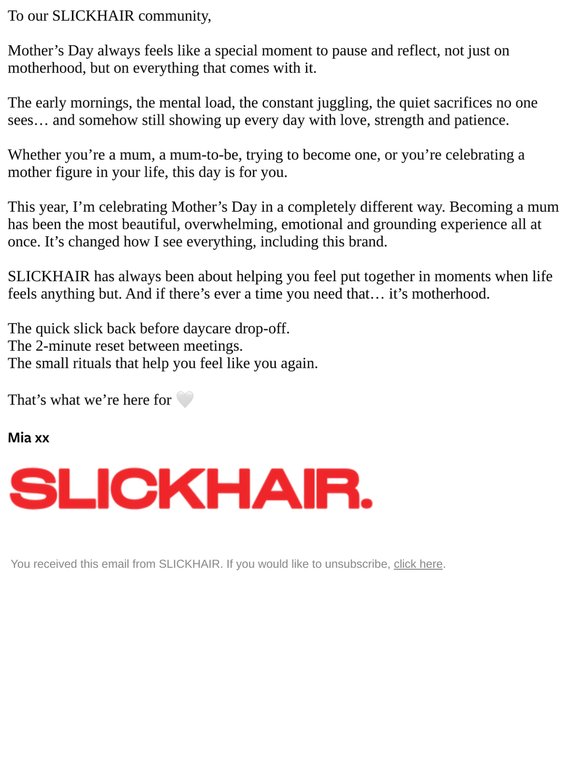 A note from our founder, Mia.