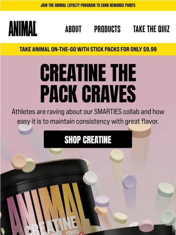 Creatine your taste buds can’t wait to have 🍭