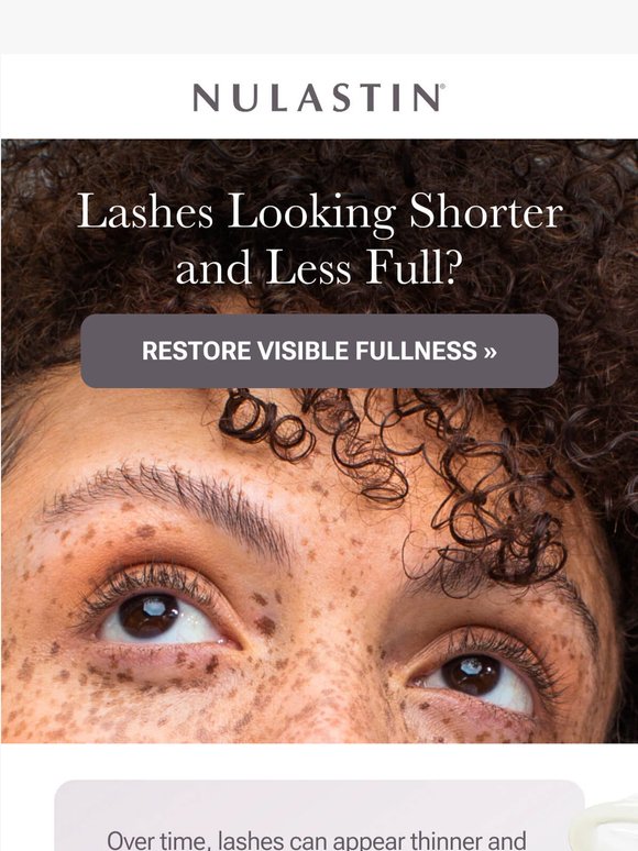 Short, Sparse Lashes?
