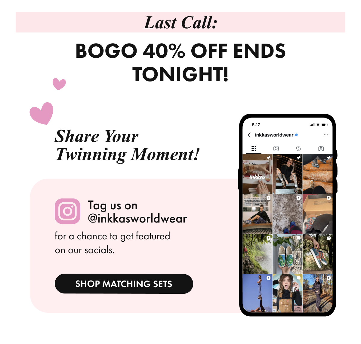 Shop matching sets