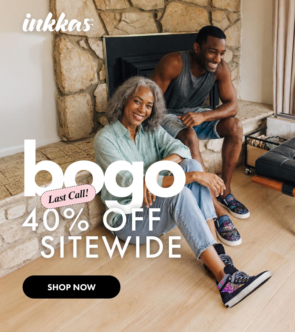 BOGO 40% OFF sitewide ends tonight!