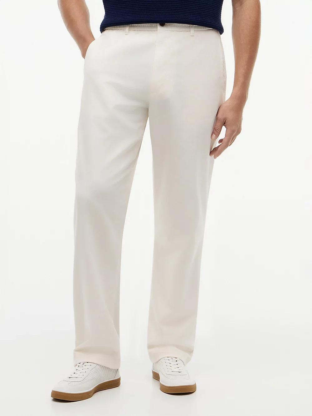 Dover Elasticated Regular Twill Chinos