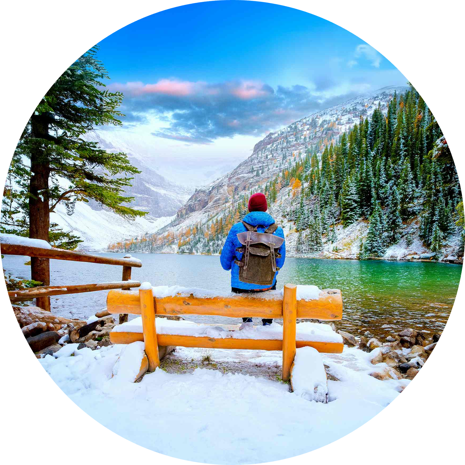 Solo Traveller, Lake Louise