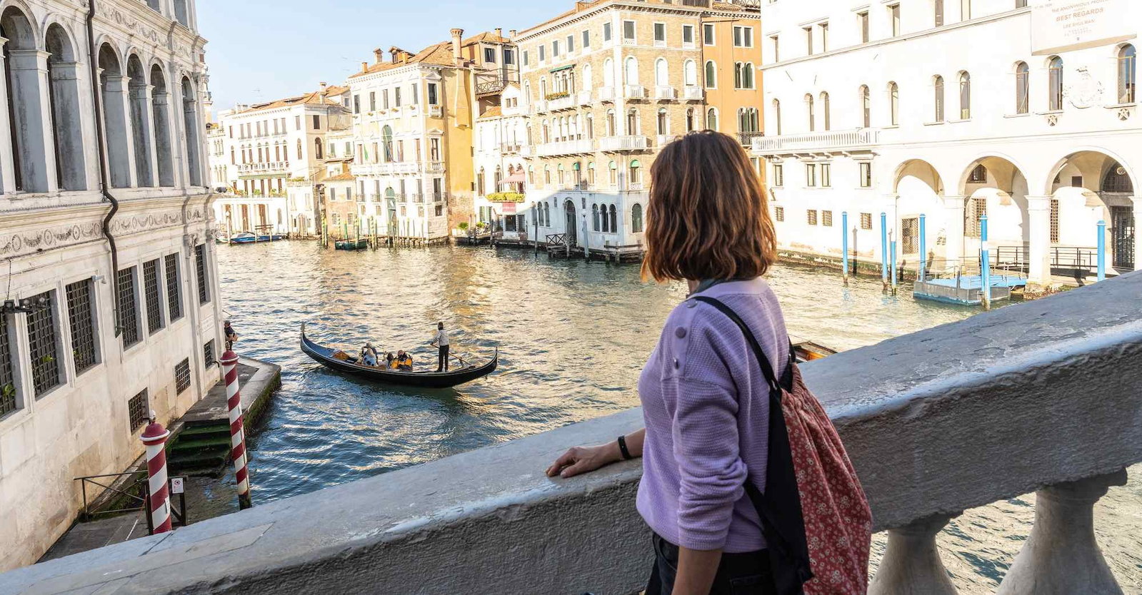 Solo traveller, Venice, Italy 