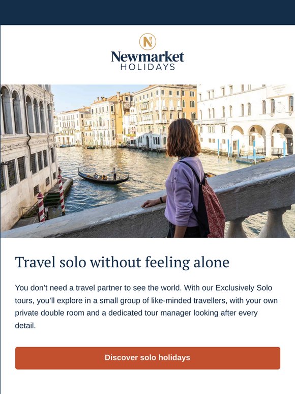 Award-winning tours, perfect for solo travellers